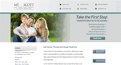 Desktop Screenshot of mtscottent.com